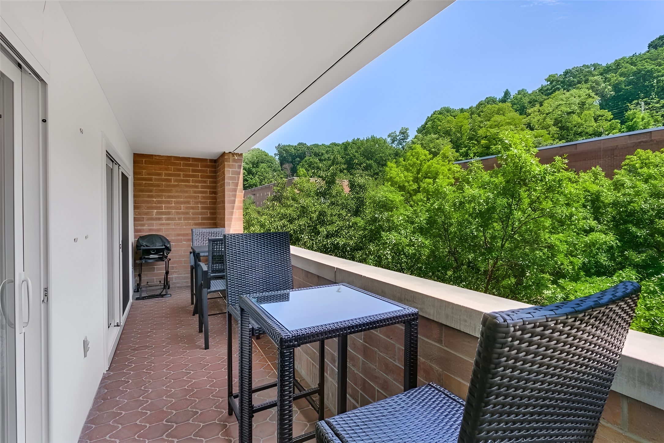 Private balcony